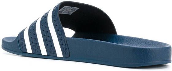 adidas Adilette badslippers Blauw