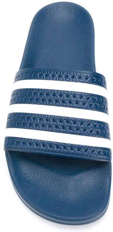 adidas Adilette badslippers Blauw