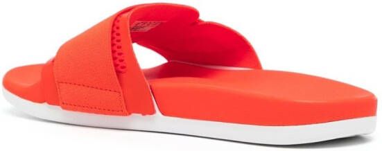 adidas by Stella McCartney Badslippers met logoband Oranje