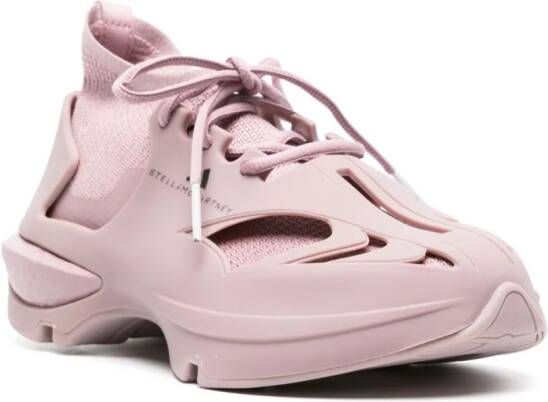 adidas by Stella McCartney Gekooide sneakers Roze