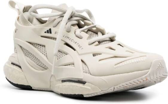 adidas by Stella McCartney Solarglide sneakers met vlakken Beige