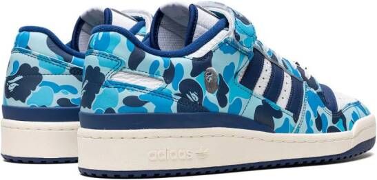 Adidas "x BAPE Forum 84 Low 30th Anniversary Green Camo sneakers" Groen - Foto 3