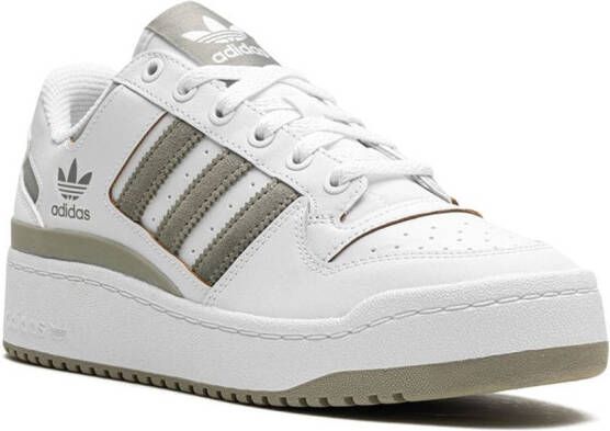 adidas Forum Bold Stripes "White Silver Pebble" sneakers Wit