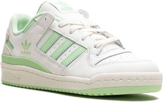 adidas Forum Low CL "White Green Spark" sneakers Beige