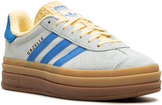 adidas Gazelle Bold "Almost Blue Yellow" sneakers Blauw