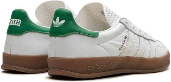 adidas Gazelle Indoor "Kith-White Green" sneakers Wit