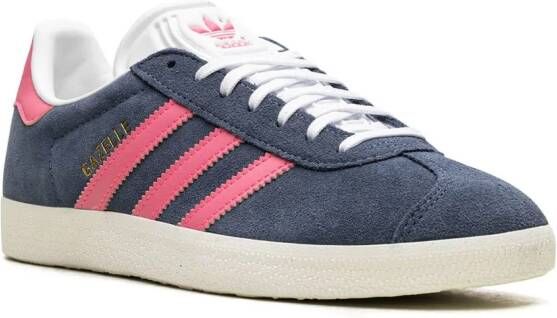 adidas Gazelle "Ink Lucid Pink" sneakers Blauw