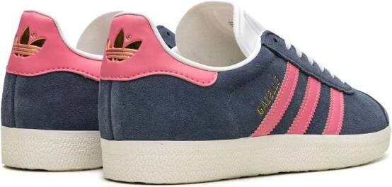 adidas Gazelle "Ink Lucid Pink" sneakers Blauw