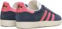 Adidas Gazelle "Ink Lucid Pink" sneakers Blauw - Thumbnail 3