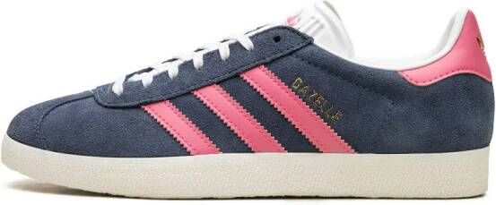 adidas Gazelle "Ink Lucid Pink" sneakers Blauw