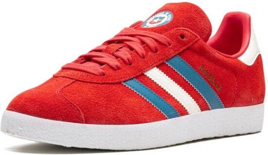 adidas Gazelle suède sneakers Rood