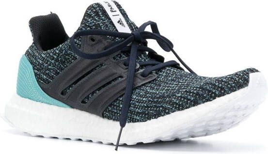 adidas gestreepte flexibele sneakers Grijs