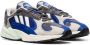 Adidas grijs blauwe Yung 1 sneakers van leer en suede - Thumbnail 3