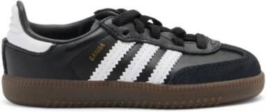 adidas Kids Samba OG leren sneakers Zwart