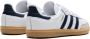 Adidas Kids Samba OG "White Indigo Gum" sneakers Wit - Thumbnail 3