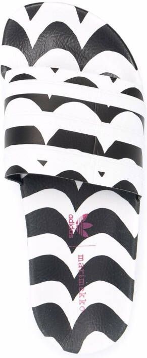 adidas Marimekko Adilette slippers Wit