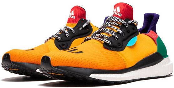 adidas Pharrell Williams Solar HU Glide sneakers Geel