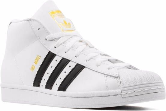 adidas Pro Model high-top sneakers Wit