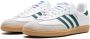 Adidas Kids Samba OG "Cloud White Collegiate Green Gum" sneakers Wit - Thumbnail 2