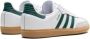 Adidas Kids Samba OG "Cloud White Collegiate Green Gum" sneakers Wit - Thumbnail 3