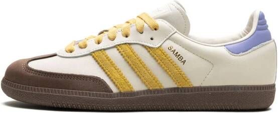 adidas Samba OG leren sneakers Geel