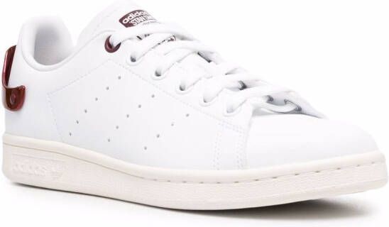 adidas Stan Smith sneakers met hak Wit