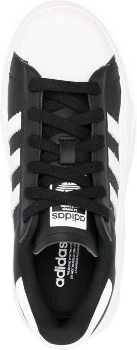 adidas Superstar leren sneakers Zwart