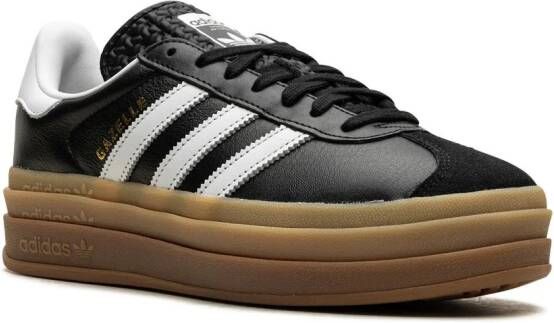 adidas x atmos Gazelle Bold "Black White Gum" sneakers Zwart