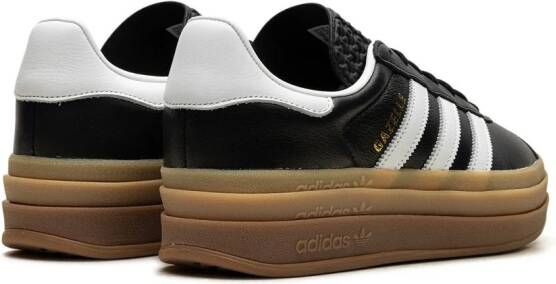 adidas x atmos Gazelle Bold "Black White Gum" sneakers Zwart