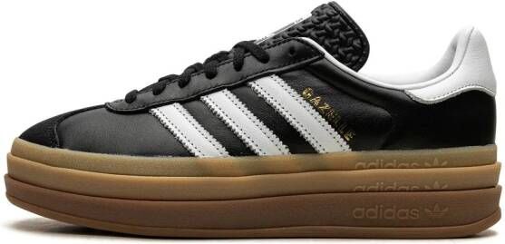 adidas x atmos Gazelle Bold "Black White Gum" sneakers Zwart