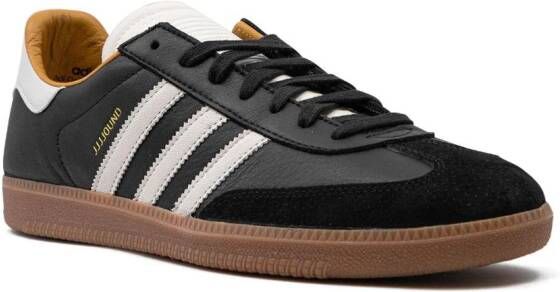 adidas x JJJJound Samba OG "Core Black Off White-Gum" sneakers Zwart