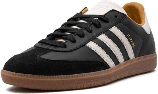 adidas x JJJJound Samba OG "Core Black Off White-Gum" sneakers Zwart