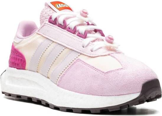 adidas x Lego Retropy E5 sneakers Roze