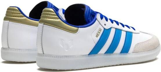 adidas x Lionel Messi Samba sneakers Wit