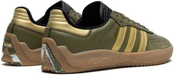 adidas "x Palace Puig Samba Olive Gold sneakers" Groen