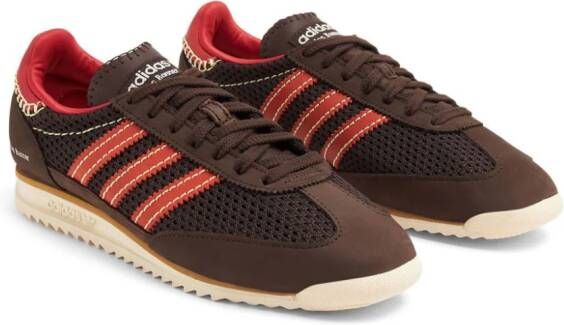 adidas x Wales Bonner SL72 leren sneakers Bruin