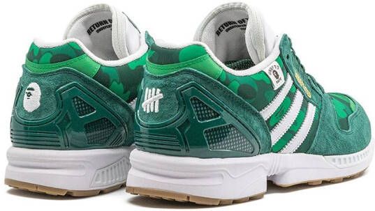 adidas "ZX 8000 BAPE x Undefeated low-top sneakers" Groen