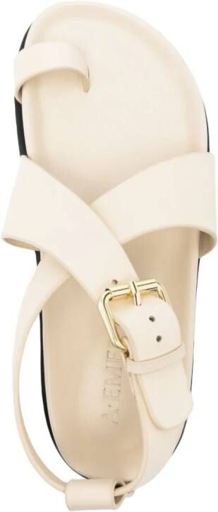 A.EMERY Dula leren sandalen Beige