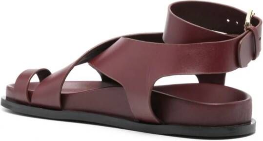 A.EMERY Jalen leren sandalen Rood