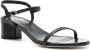 Aeyde Immi 55mm leren sandalen Zwart - Thumbnail 2