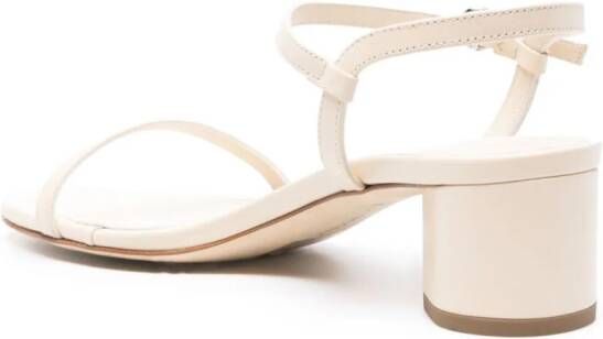 Aeyde Immi leren sandalen Beige