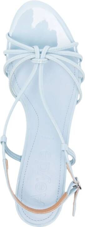 Aeyde Rhonda leren sandalen Blauw