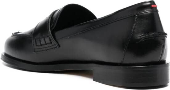 Aeyde Loafers met ronde neus Zwart