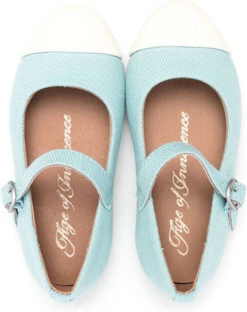 Age of Innocence Ballerina's met gespsluiting Blauw