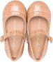 Age of Innocence ballerina's met krokodillenleer-effect Beige - Thumbnail 3