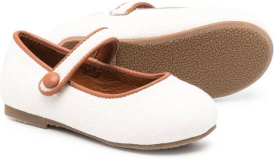 Age of Innocence Ballerina's met ronde neus Beige