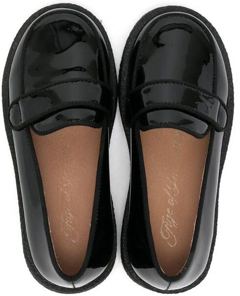 Age of Innocence Bobby rubberen loafers Zwart