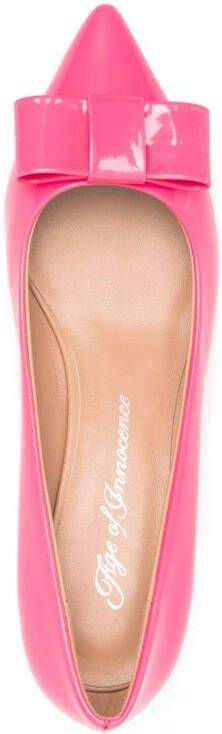 Age of Innocence Jacqueline pumps verfraaid met strik Roze