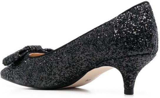 Age of Innocence Jacqueline pumps verfraaid met strik Zwart