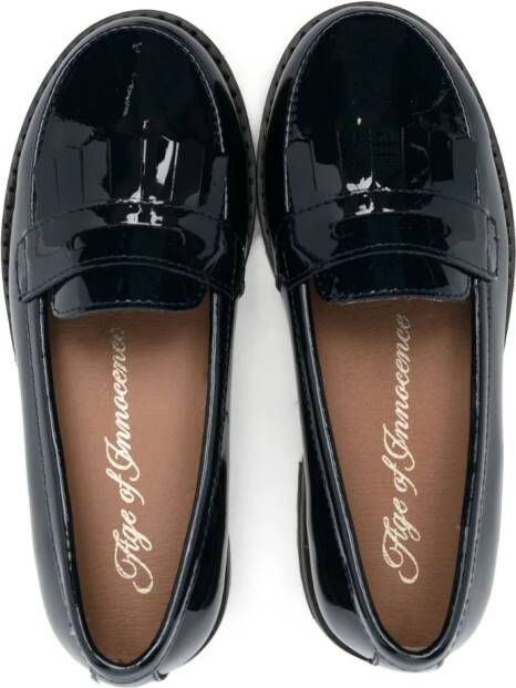 Age of Innocence Leren loafers Blauw